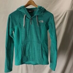 The North Face Women's hoodie‎ size XS turquoise athletic wear casual